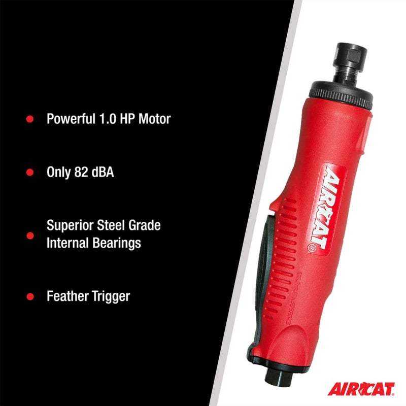 AirCat أدوات هوائية AIRCAT 6260 1.0 حصان طاحونة مستقيمة مركبة 22,000 دورة في الدقيقة - Image 5